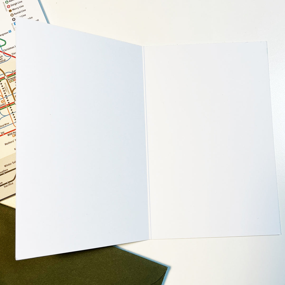 Metro Christmas Cards (Set of 5)